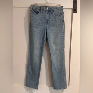 Madewell perfect vintage Jean light wash size 26